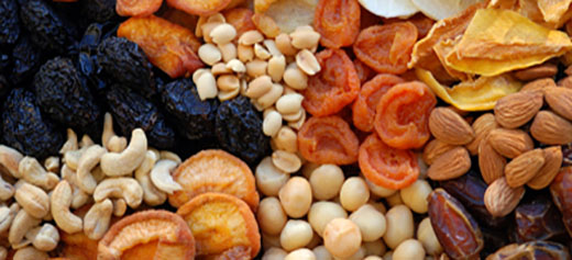 lavorazione frutta secca